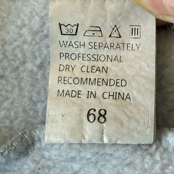 EFAN Women's Drawstring Zip Up Cute Hoodies Jacket Medium, Grey - Picture 8 of 8